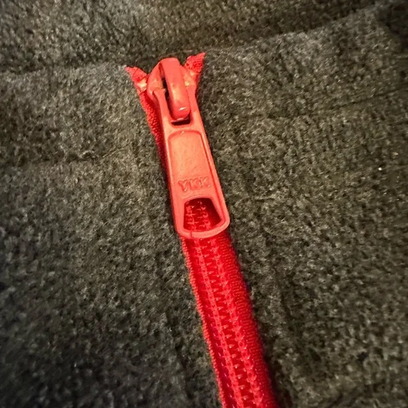 Columbia Gray Jacket with Pink Accents Zip Pockets Size Medium - Picture 5 of 6